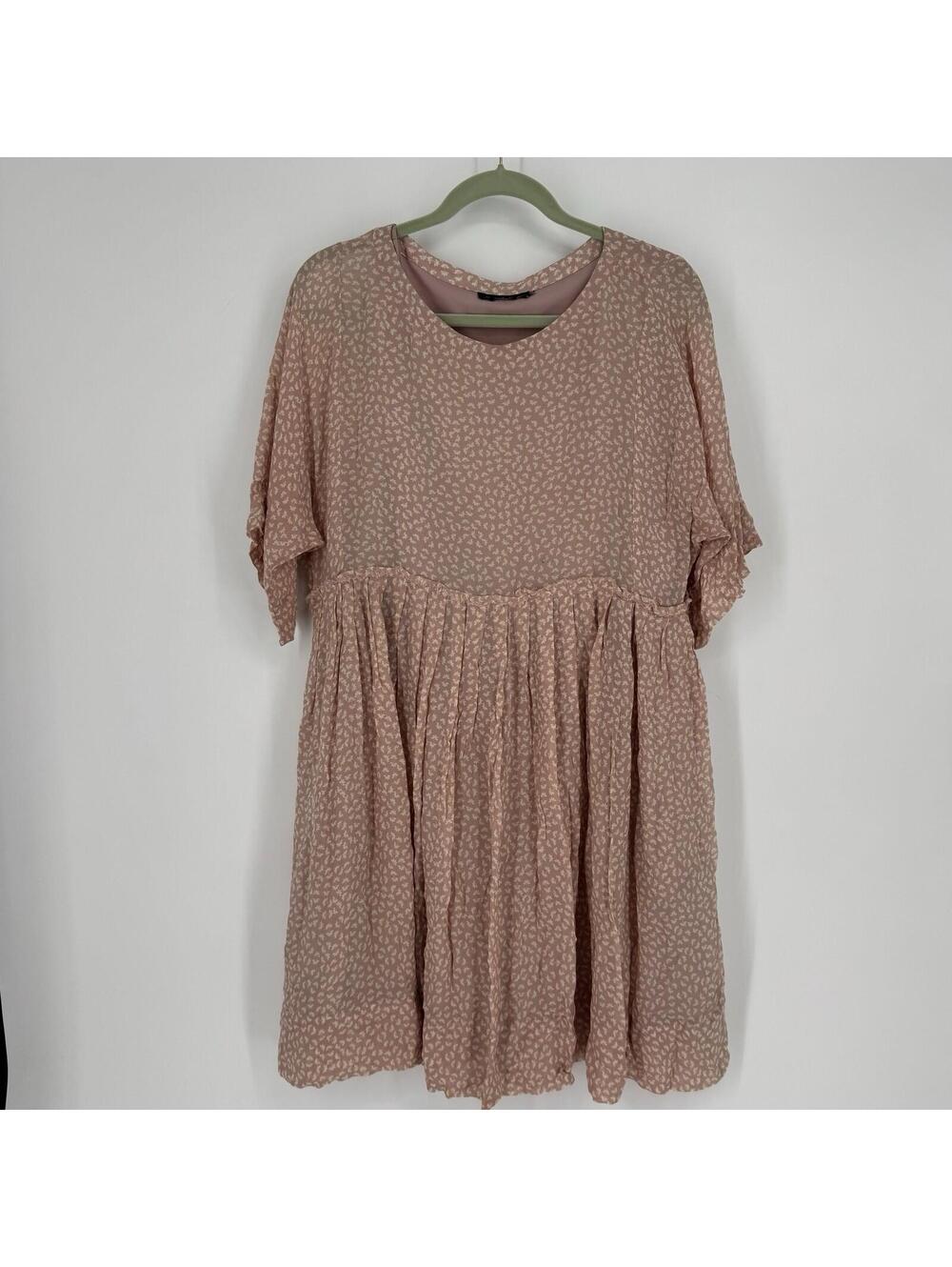 Hatch dress medium m 2 maternity lucia mini floral pink mom wedding shower